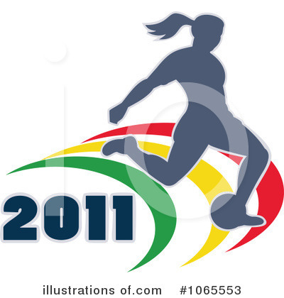 Royalty-Free (RF) Soccer Clipart Illustration by patrimonio - Stock Sample #1065553