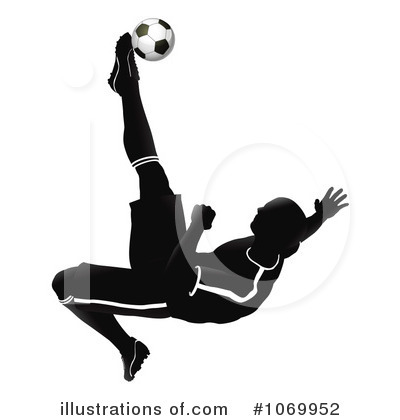 Royalty-Free (RF) Soccer Clipart Illustration by AtStockIllustration - Stock Sample #1069952