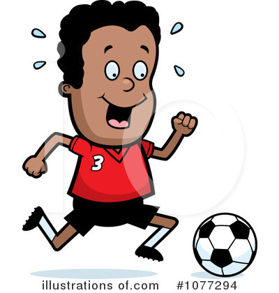 Royalty-Free (RF) Soccer Clipart Illustration by Cory Thoman - Stock Sample #1077294