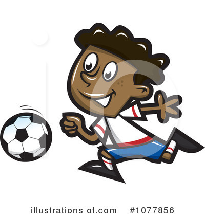 Royalty-Free (RF) Soccer Clipart Illustration by jtoons - Stock Sample #1077856
