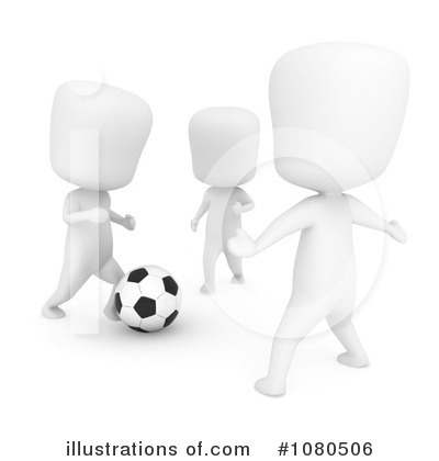 Royalty-Free (RF) Soccer Clipart Illustration by BNP Design Studio - Stock Sample #1080506