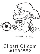Soccer Clipart #1080552 by toonaday