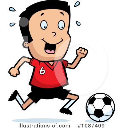 Soccer Clipart #1087409 by Cory Thoman