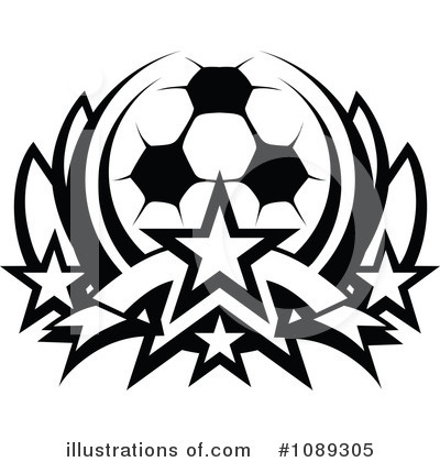 Soccer Clipart #1089305 by Chromaco