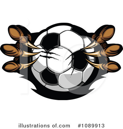 Royalty-Free (RF) Soccer Clipart Illustration by Chromaco - Stock Sample #1089913