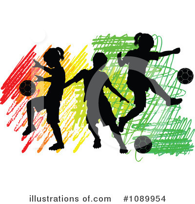Soccer Clipart #1089954 by Chromaco