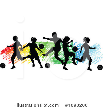 Soccer Clipart #1090200 by Chromaco