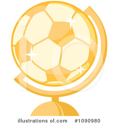 Royalty-Free (RF) Soccer Clipart Illustration by Hit Toon - Stock Sample #1090980