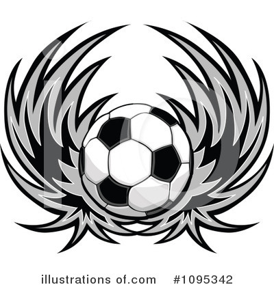 Soccer Ball Clipart #1095342 by Chromaco