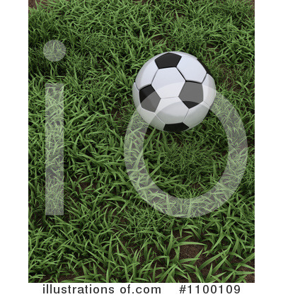 Royalty-Free (RF) Soccer Clipart Illustration by KJ Pargeter - Stock Sample #1100109