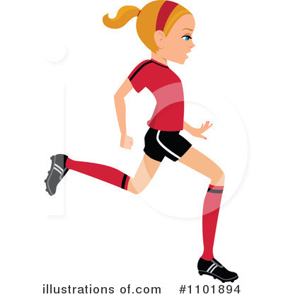 Royalty-Free (RF) Soccer Clipart Illustration by Monica - Stock Sample #1101894