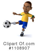 Soccer Clipart #1108907 by Julos