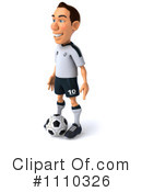 Soccer Clipart #1110326 by Julos