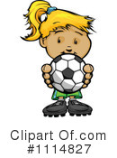 Soccer Clipart #1114827 by Chromaco