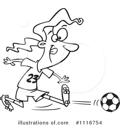 Soccer Clipart #1116754 by toonaday