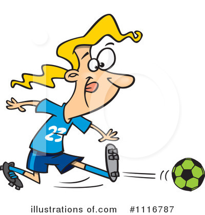 Soccer Clipart #1116787 by toonaday