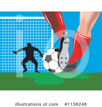 Soccer Ball Clipart #1136248 by patrimonio