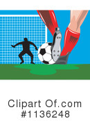 Soccer Clipart #1136248 by patrimonio