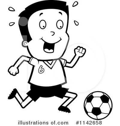 Royalty-Free (RF) Soccer Clipart Illustration by Cory Thoman - Stock Sample #1142658