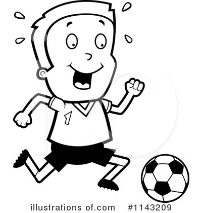 Royalty-Free (RF) Soccer Clipart Illustration by Cory Thoman - Stock Sample #1143209