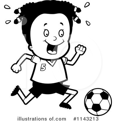 Royalty-Free (RF) Soccer Clipart Illustration by Cory Thoman - Stock Sample #1143213