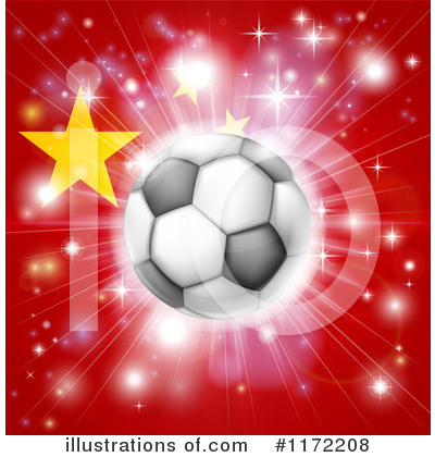 Royalty-Free (RF) Soccer Clipart Illustration by AtStockIllustration - Stock Sample #1172208