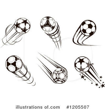Royalty-Free (RF) Soccer Clipart Illustration by Vector Tradition SM - Stock Sample #1205507