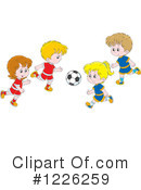 Soccer Clipart #1226259 by Alex Bannykh