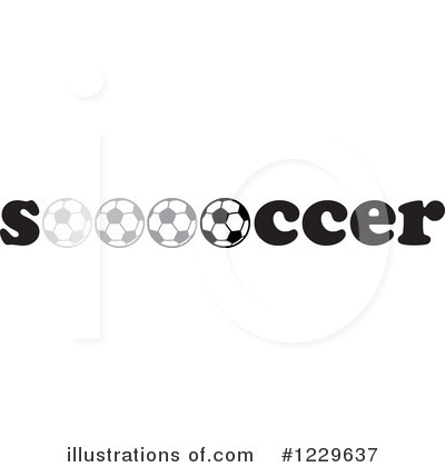 Soccer Clipart #1229637 by Johnny Sajem