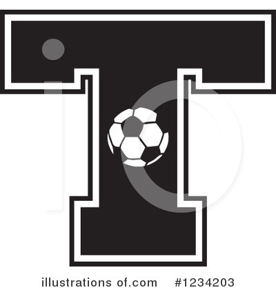 Royalty-Free (RF) Soccer Clipart Illustration by Johnny Sajem - Stock Sample #1234203