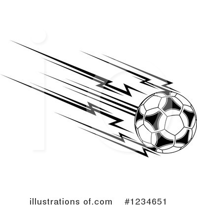 Royalty-Free (RF) Soccer Clipart Illustration by Vector Tradition SM - Stock Sample #1234651