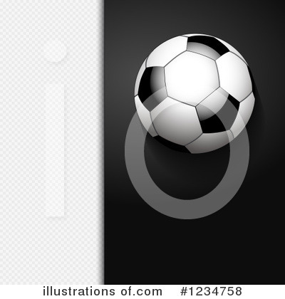 Royalty-Free (RF) Soccer Clipart Illustration by elaineitalia - Stock Sample #1234758
