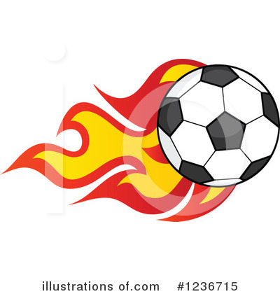 Royalty-Free (RF) Soccer Clipart Illustration by Hit Toon - Stock Sample #1236715