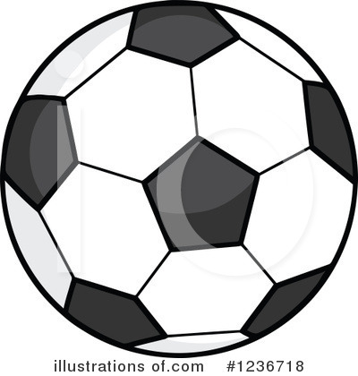 Royalty-Free (RF) Soccer Clipart Illustration by Hit Toon - Stock Sample #1236718