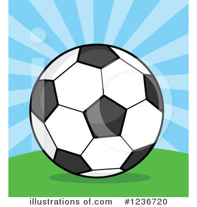 Royalty-Free (RF) Soccer Clipart Illustration by Hit Toon - Stock Sample #1236720