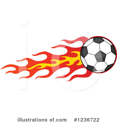 Royalty-Free (RF) Soccer Clipart Illustration by Hit Toon - Stock Sample #1236722