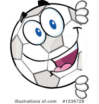 Royalty-Free (RF) Soccer Clipart Illustration by Hit Toon - Stock Sample #1236728
