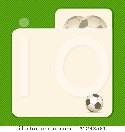 Royalty-Free (RF) Soccer Clipart Illustration by elaineitalia - Stock Sample #1243581