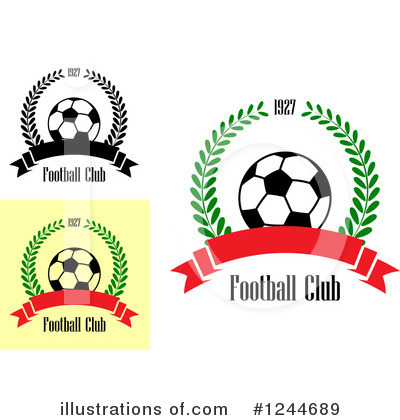 Royalty-Free (RF) Soccer Clipart Illustration by Vector Tradition SM - Stock Sample #1244689