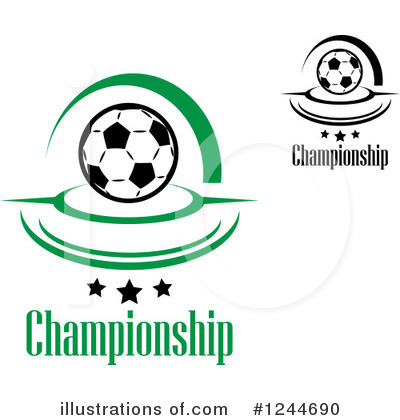 Royalty-Free (RF) Soccer Clipart Illustration by Vector Tradition SM - Stock Sample #1244690