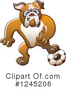 Soccer Clipart #1245206 by Zooco