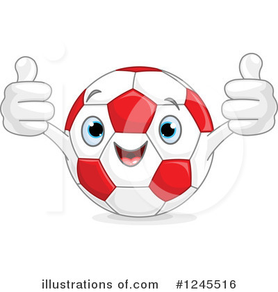 Royalty-Free (RF) Soccer Clipart Illustration by Pushkin - Stock Sample #1245516