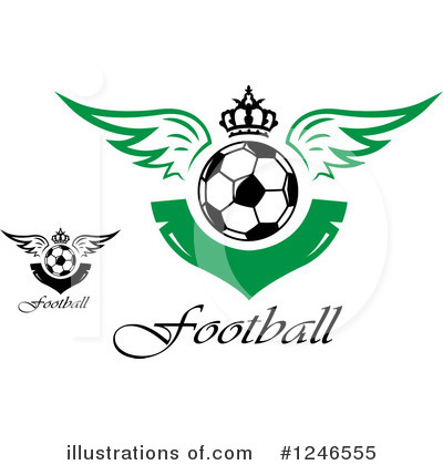 Royalty-Free (RF) Soccer Clipart Illustration by Vector Tradition SM - Stock Sample #1246555