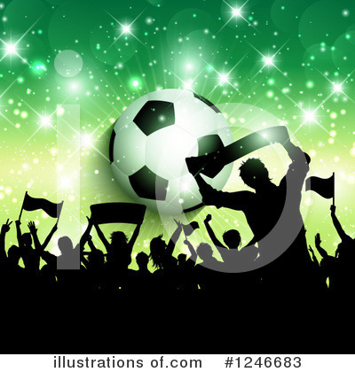Soccer Clipart #1246683 by KJ Pargeter