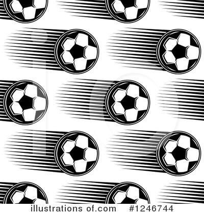 Royalty-Free (RF) Soccer Clipart Illustration by Vector Tradition SM - Stock Sample #1246744