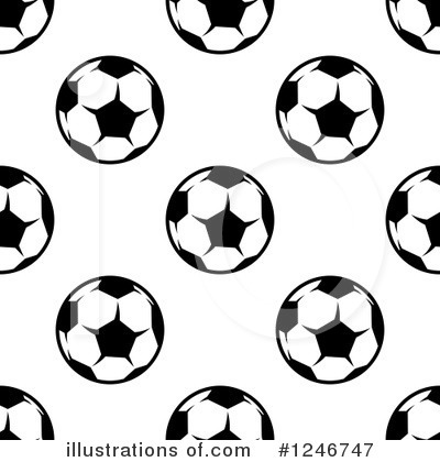 Royalty-Free (RF) Soccer Clipart Illustration by Vector Tradition SM - Stock Sample #1246747