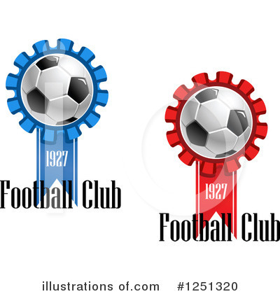 Royalty-Free (RF) Soccer Clipart Illustration by Vector Tradition SM - Stock Sample #1251320