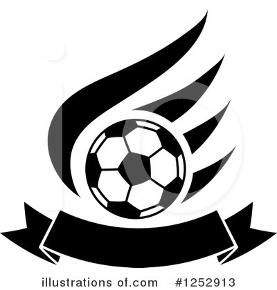 Royalty-Free (RF) Soccer Clipart Illustration by Vector Tradition SM - Stock Sample #1252913
