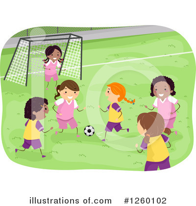 Royalty-Free (RF) Soccer Clipart Illustration by BNP Design Studio - Stock Sample #1260102