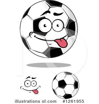 Royalty-Free (RF) Soccer Clipart Illustration by Vector Tradition SM - Stock Sample #1261955